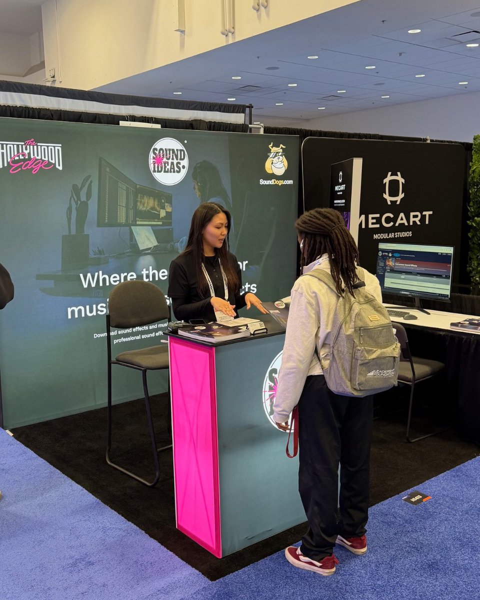 SoundIdeas's tweet photo. What a week at the NAB Show.
​
Great conversations, new connections, and an incredible community made this year one to remember.
​
Although the show may be over, our NAB Sale is still live until the end of the month. Shop online today to get 50% off all our proprietary libraries. https://t.co/b8WV3V2DeD