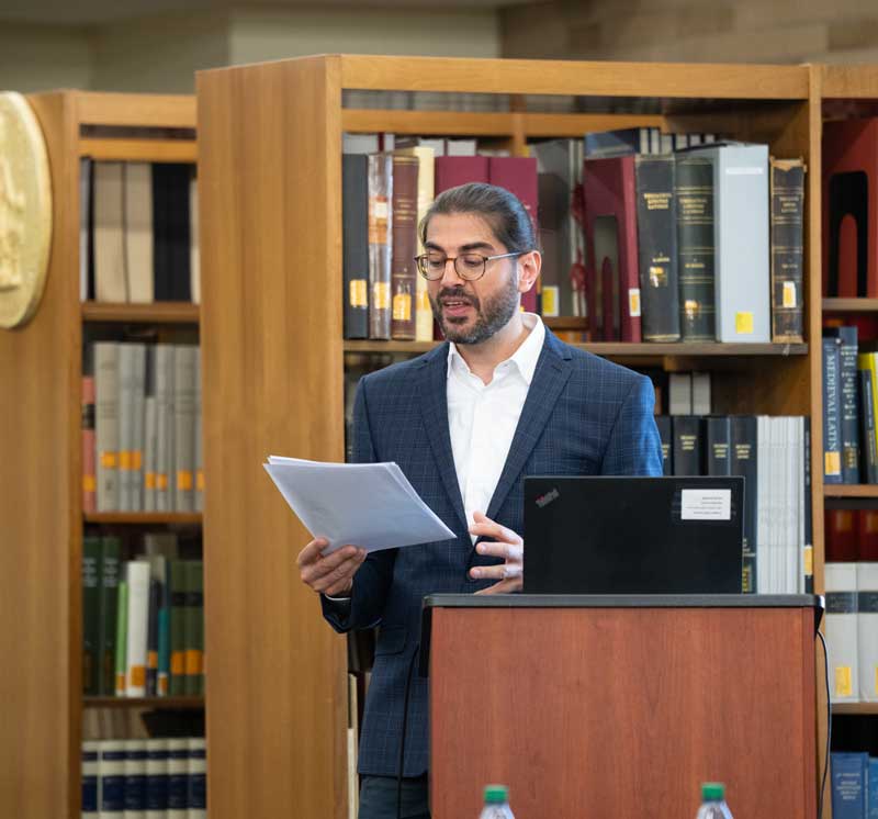 MedievalND's tweet photo. Our 7th annual Byzantine Workshop is nearly wrapping up! Some early photos from the event, with many thanks to our illustrious speakers and our 2025–26 Byzantine Studies Fellow, Dr. Christodoulos Papavarnavas. https://t.co/JuAGN9y4EU