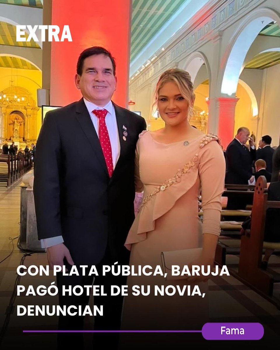 🚩BARUJA EL CANDIDATO❌
Juan Carlos Baruja es un simple ladrón consuetudinario. 

Robó cuando fue intendente de Paraguari por dos periodos y, con la plata se hizo ministro de Agricultura.

Robó cuando fue ministro de Agricultura y, con esa plata, se hizo Gobernador del