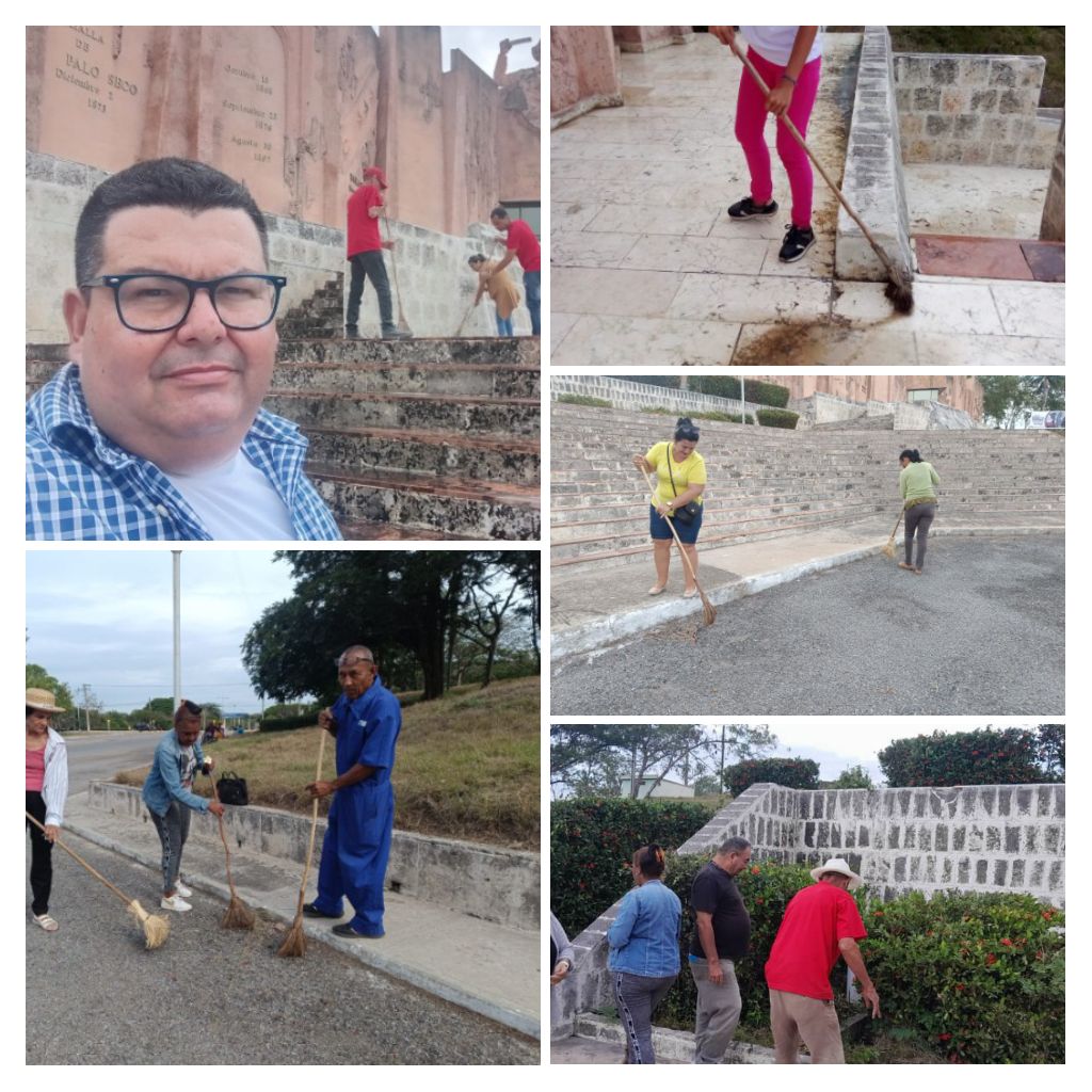 Hoy también trabajadores <a href="/ConalzaT/">ConAlza, Las Tunas</a> participan en trabajo voluntario desde la Plaza de la #Revolución 
#1roDeMayo #1roDeMayoEnCuba 
#Patria #100AñosConFidel #CubaEstáFirme 
<a href="/PartidoPCC/">Partido Comunista de Cuba</a> <a href="/LorenzoOsbel/">Osbel Lorenzo</a> <a href="/YelenysLasTunas/">Yelenys Tornet Menéndez</a> <a href="/benederto/">Benederto Travieso Gómez</a> <a href="/Rene_MesaMICONS/">Rene Mesa Villafaña</a>