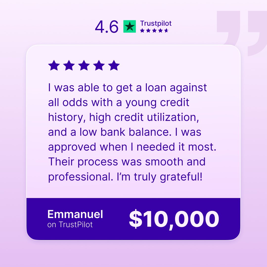 FinancialSpring's tweet image. Approved when it mattered most 💜

Real solutions for real situations, and progress is always possible.

Think it’s out of reach? It might not be. 

Apply today to check your eligibility 🤝

sprng.ca/4jtPtKg

#FinancialSupport #MoneyHelp #CanadaFinance #ModernFinance