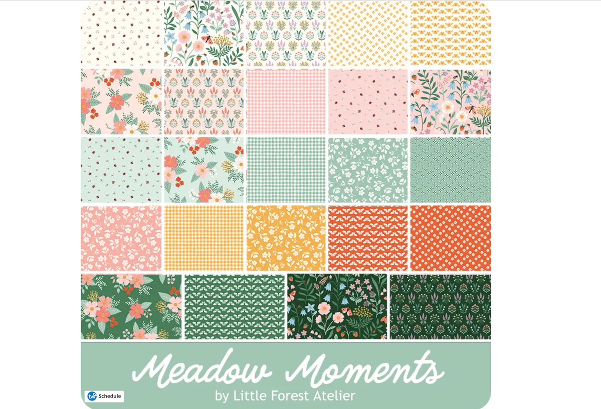angelhw1956's tweet image. Meadow Moments 2.5-inch Rolie Polie - 40 pcs. Little Forest Atelier for Riley Blake Designs tuppu.net/a750bd8c #Etsy #TeaTimeQuiltsnMore #Quilting