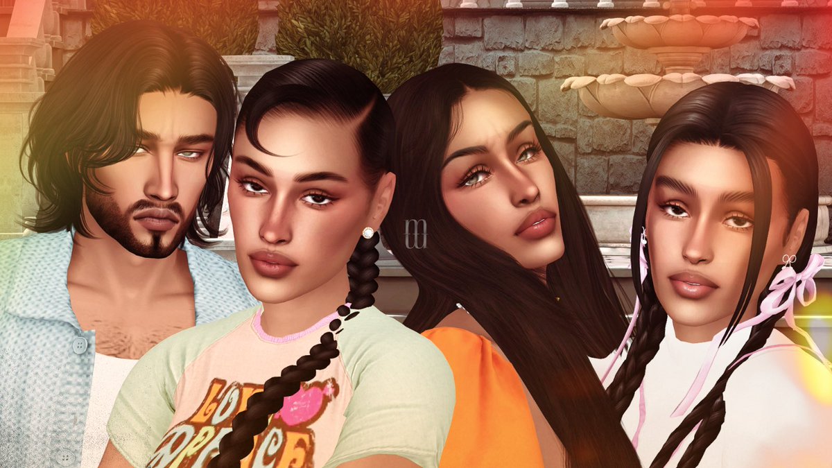 Moretti siblings 😍
Circa 1976, Reggio Calabria, Italy.
Birth order (left to right): II, III, I, IV.
#sims4 #sims4machinima