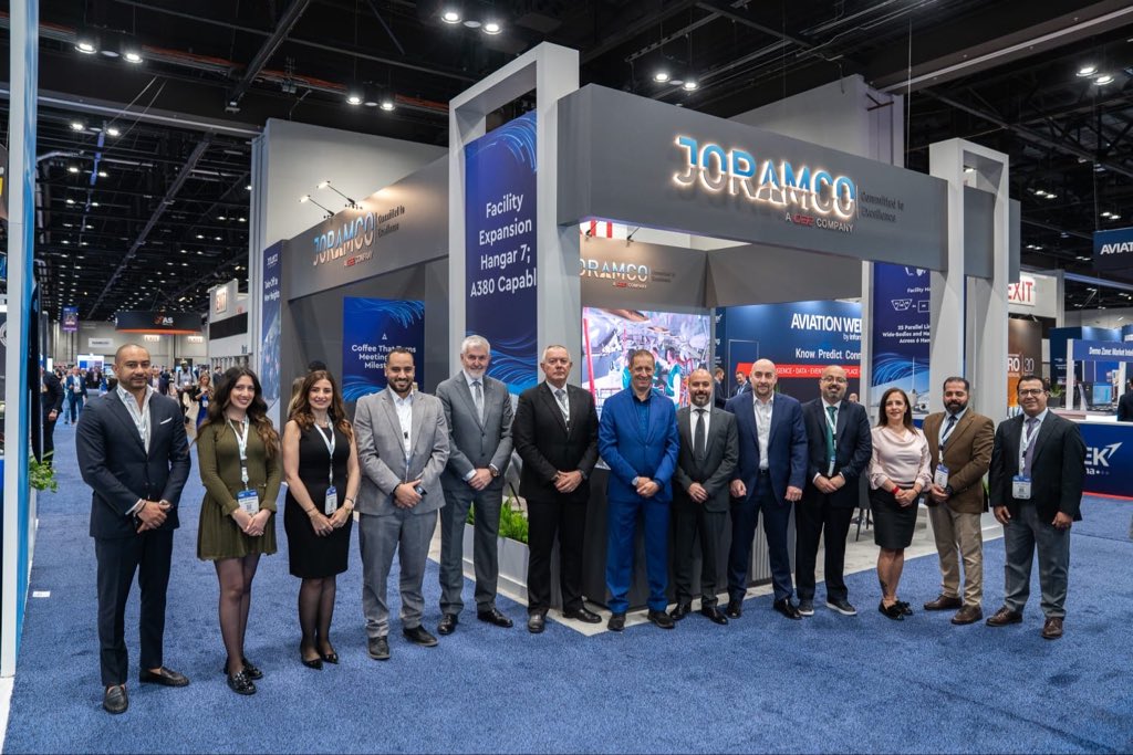 Joramco's tweet image. 𝗝𝗼𝗿𝗮𝗺𝗰𝗼 𝗪𝗿𝗮𝗽𝘀 𝗨𝗽 𝗜𝘁𝘀 𝗙𝗶𝗿𝘀𝘁 𝗧𝗶𝗺𝗲 𝗘𝘅𝗵𝗶𝗯𝗶𝘁𝗶𝗻𝗴 𝗮𝘁 𝗠𝗥𝗢 𝗔𝗺𝗲𝗿𝗶𝗰𝗮𝘀!

Joramco had an outstanding three day journey at MRO Americas 2026, connecting with business partners, customers, and suppliers.
#Joramco #MROAM #AviationWeek #Orlando