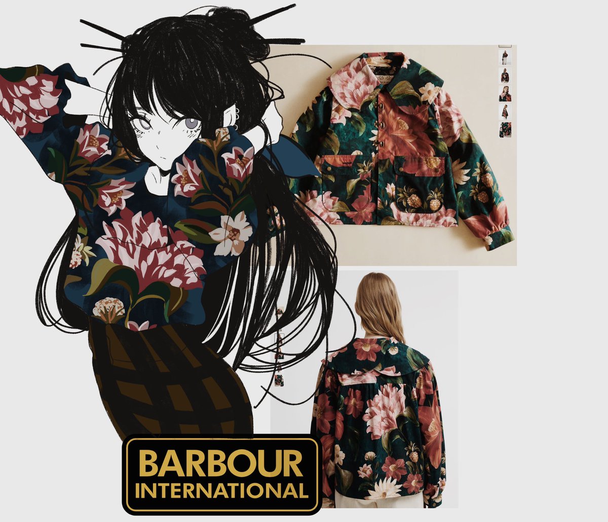 Demonerith's tweet image. Barbour inspo #artmoots #doodle #procreate