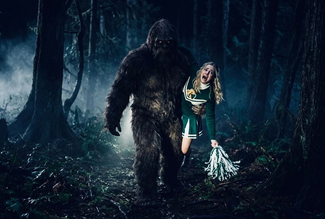 jaredmasters's tweet image. Pledge week just got prehistoric.

Bigfoot Breeds ~ Coming soon.

#BigfootBreeds #CreatureFeature #HorrorComedy #SasquatchCinema #MonsterMovie