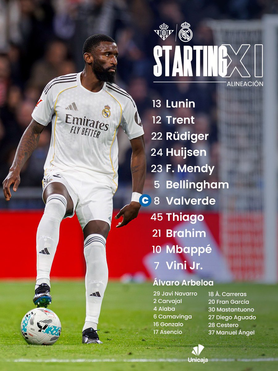 🚨🚨 BRAHIM DIAZ EST TITULAIRE FACE AU REAL BETIS !!!