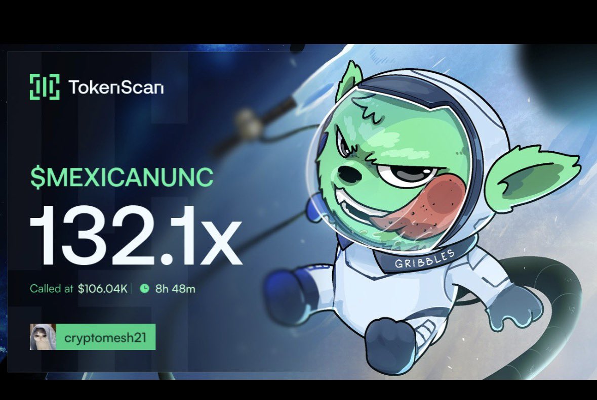 HinataWeb3's tweet image. 🔔🔔🔔
$MEXICANUNC just did a massive 132X rise from my call.☎️ 🔥
You either caught it early… or you’re watching from the sidelines (again).

📲 Join the only Telegram that keeps printing:
👉 t.me/cryptomesh21

#MOON #Profit #Solana #AlphaSignals #ticker