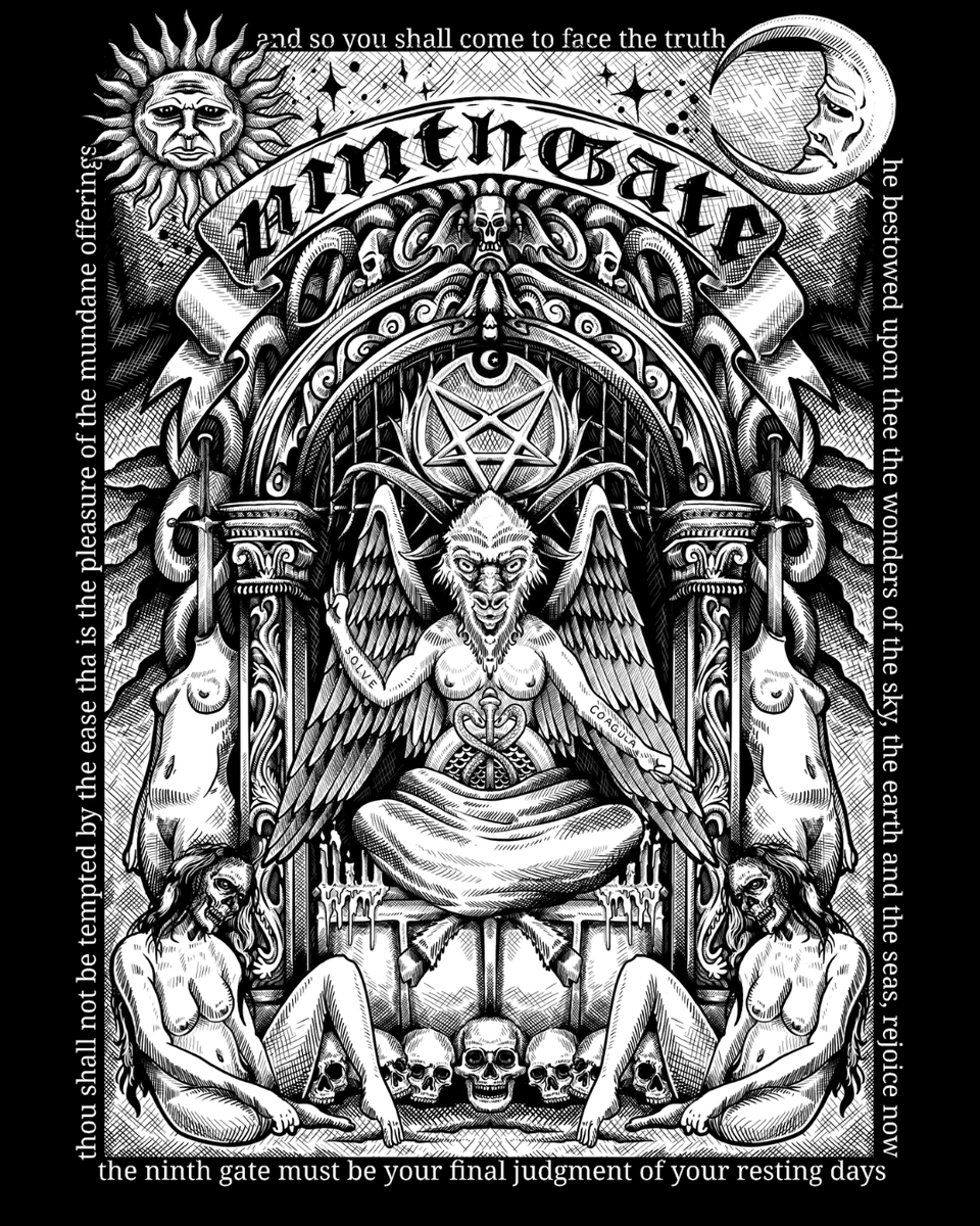9thgatestudio's tweet image. We’ve got a lot of designs up right now.

Dark art, heavy energy, and more on the way.

Stay tuned. More brutal artwork drops soon.

Ninth Gate Studio.
Forged beyond the Ninth Gate.
#ninthgatestudio #streetwear #darkart #graphictee #metalhead #heavymetal #blackmetal #deathmetal
