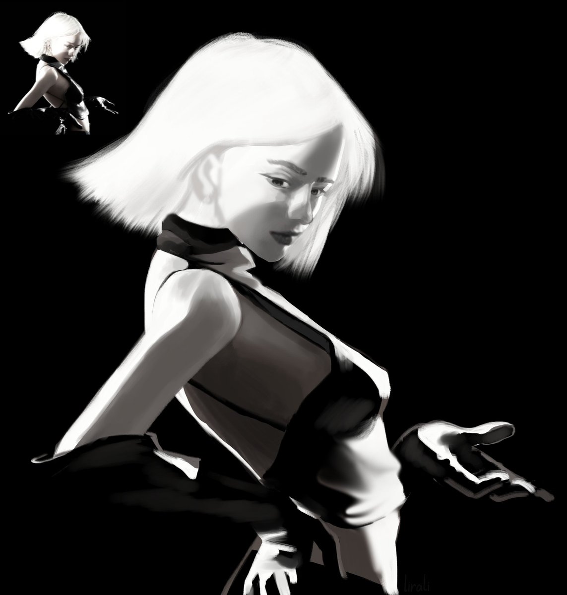 lirali_os's tweet image. old light &amp;amp; shadow study
model from the reference is @d.d.e.t.s on instagram
#artstudy #digitalart
