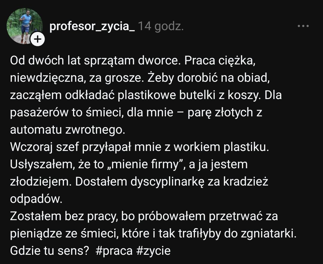 Co się stało z kontem @profesor_zycia?