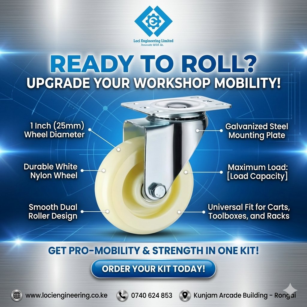 LOCIENG78761's tweet photo. Learn motion and stability with the 1 Inch White Nylon Dual Roller Wheel β perfect for students to explore balance, mobility, and building efficient robotic systems. Add it to your project and see the difference!
#STEMEducation #Robotics #ElectronicsLearning #DIYProjects https://t.co/jjLbUPrF1S