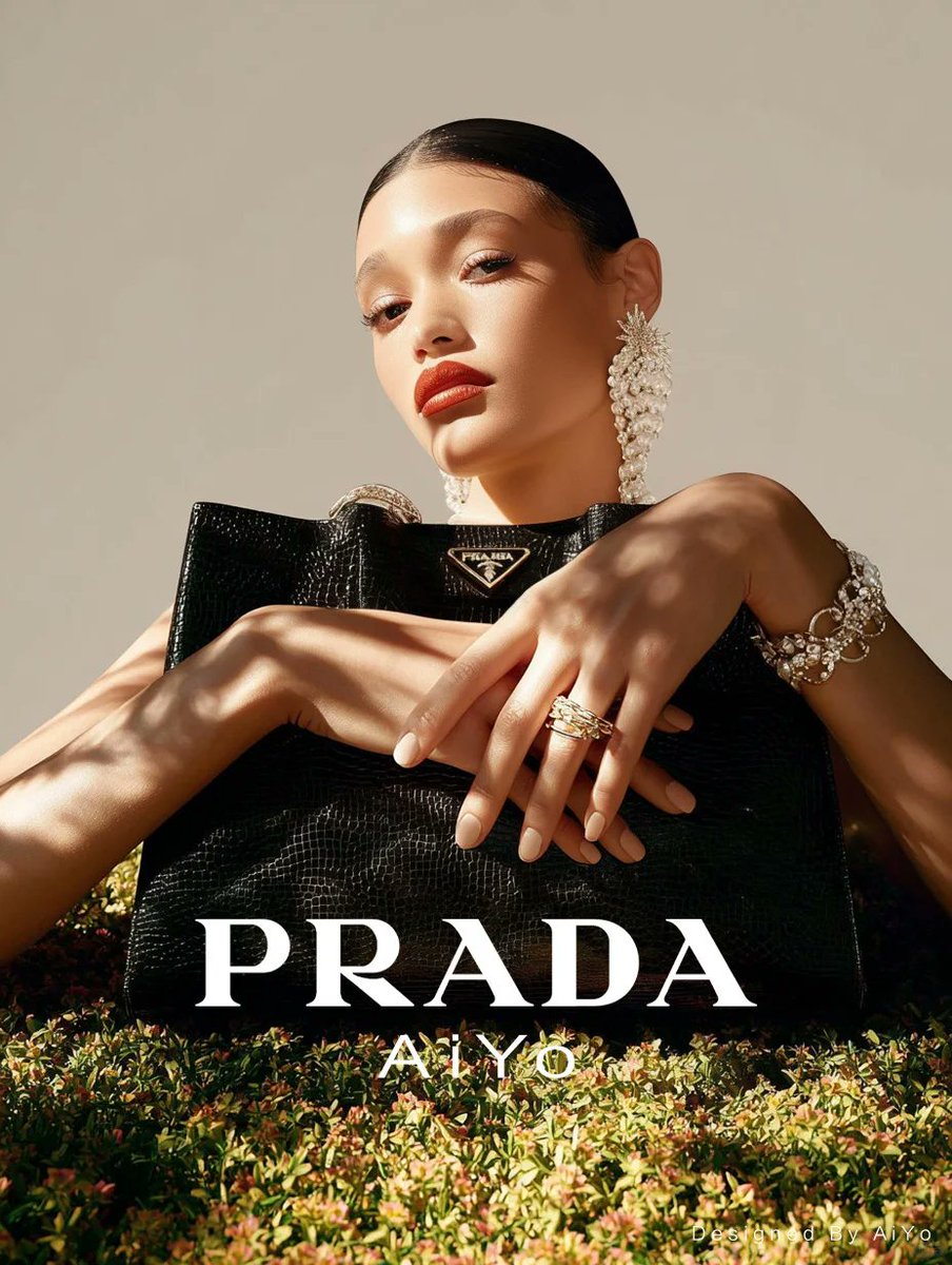 clearr_clean's tweet photo. Prada AIGC: elegant digital domination 🖤 | AI meets fashion | dark, clean vibes | creative inspo 2.0 | AI-generated fashion: yay or nay? 👇

#Prada #AIGC https://t.co/TBCUYurMXf