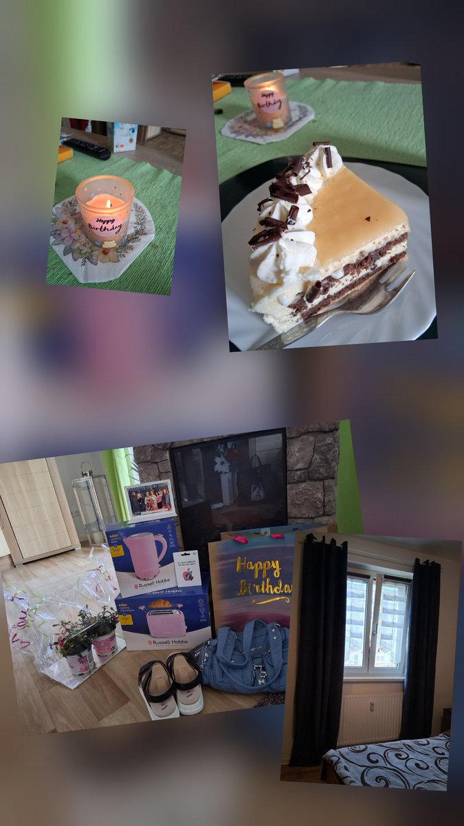 My gift table today. Small but nice, and I’m happy. The “only thing” missing is for my deepest and secret wish to come true....