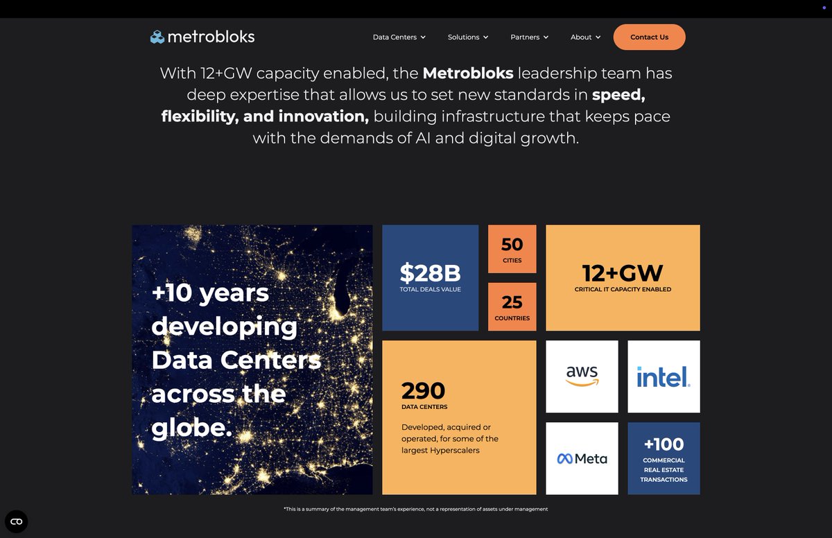 $SLNH KATI 2 build is parterned with Metro blocks. They have worked with $INTC $AMZN &amp; $META this is a big partnership.... huge this site can get really big... we are ground floor opportnity early in $SLNH