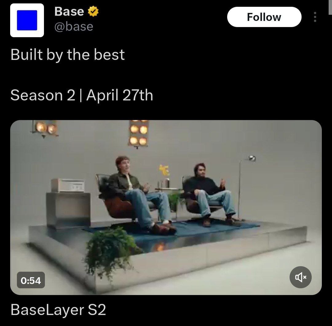 GACryptoO's tweet image. 📢  @Base Season 2 Incoming 

🪂 This time we will farm Base or Base will farm us ? 🥲

💡 Why It Matters
➖Azul upgrade on May 13 → faster, more stable network  

 Quick Actions You Shouldn’t Miss👇

👉Get your Base Creator Guild roles: guild.xyz/base/creators-…

👉Stay active on