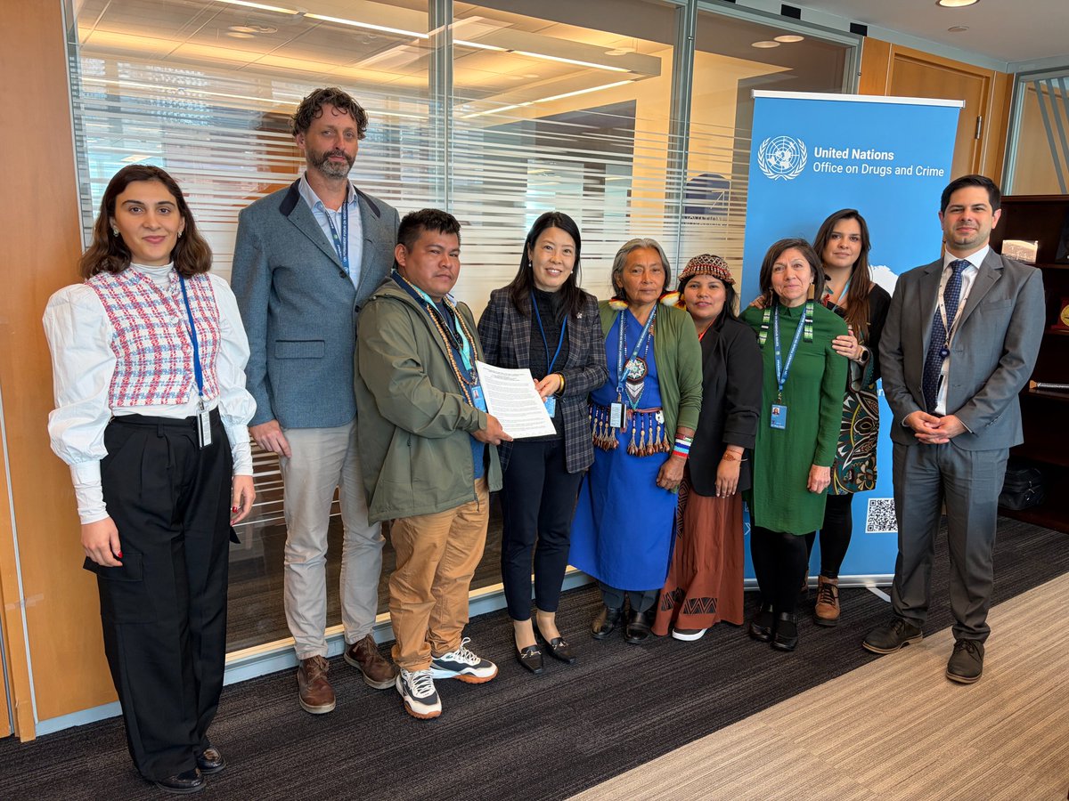 UNODCNewYork's tweet image. Protecting the Amazon also requires strong responses to organized crime, including #EnvCrime. Meaningful engagement with #IndigenousPeoples  is essential to ensure policy responses are rights‑based and grounded in lived realities.