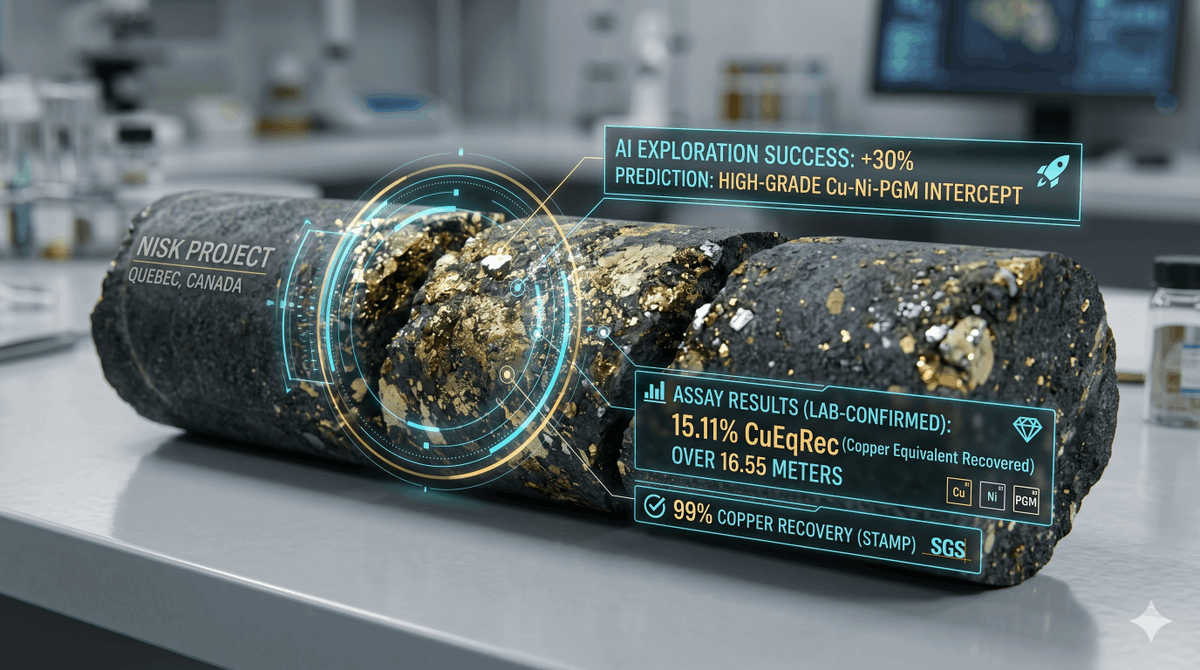 Western automakers are reshoring critical mineral supply chains. Power Metallic is exploring copper, nickel &amp; PGMs in Quebec — a stable jurisdiction with strong ESG credentials.

📖 Read more: bit.ly/4cOanBy