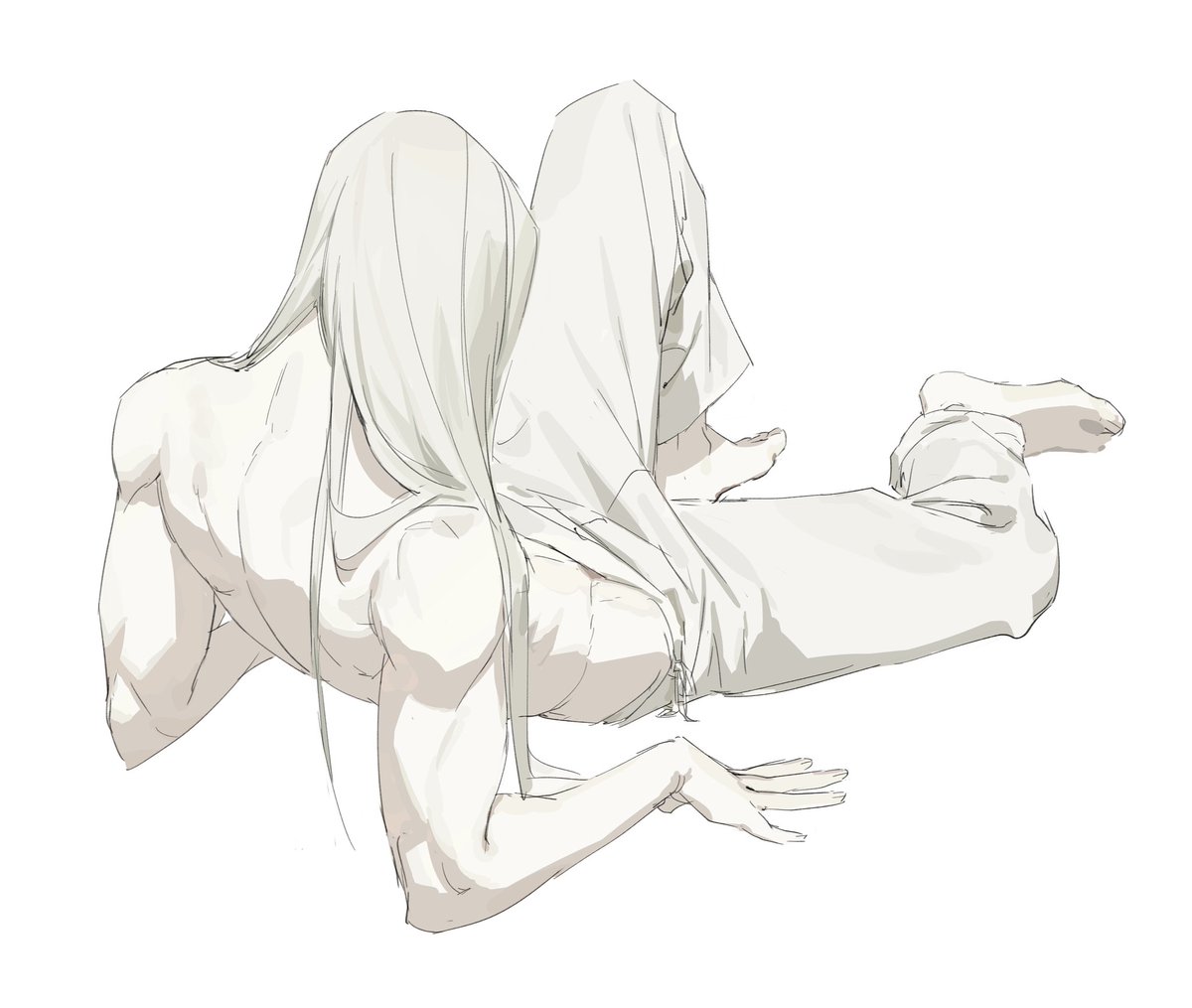 근육 음영 너무 잡아버렸다...!우선 령 체형해석이 마냥 슬렌더이지만은 않기는한데...너무 튼튼한 걸

그래도 맘에드니깜^^
#팔재 #문령 #가배마리