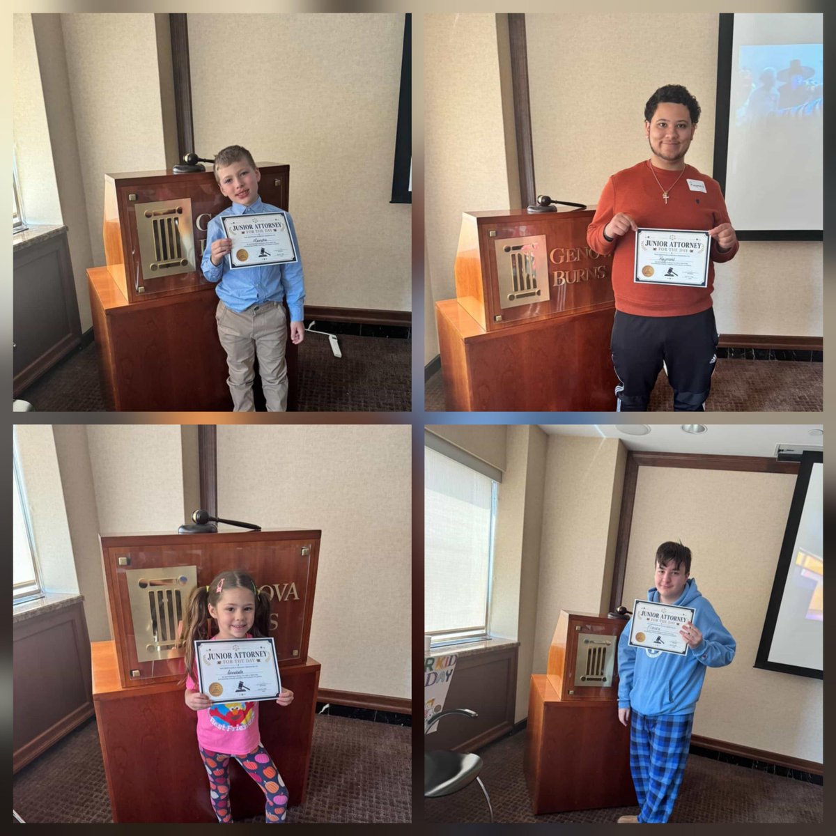 GenovaBurns's tweet image. #GenovaBurns welcomed some very special future problem solvers and leaders for Take Your Child to Work Day. A day full of thoughtful questions, great energy, and a fun introduction to the legal profession. #TeamGB #TakeYourChildtoWorkDay