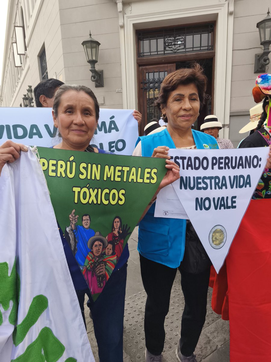 Plataforma Nacional de Afectados x Metales Tóxicos tweet media