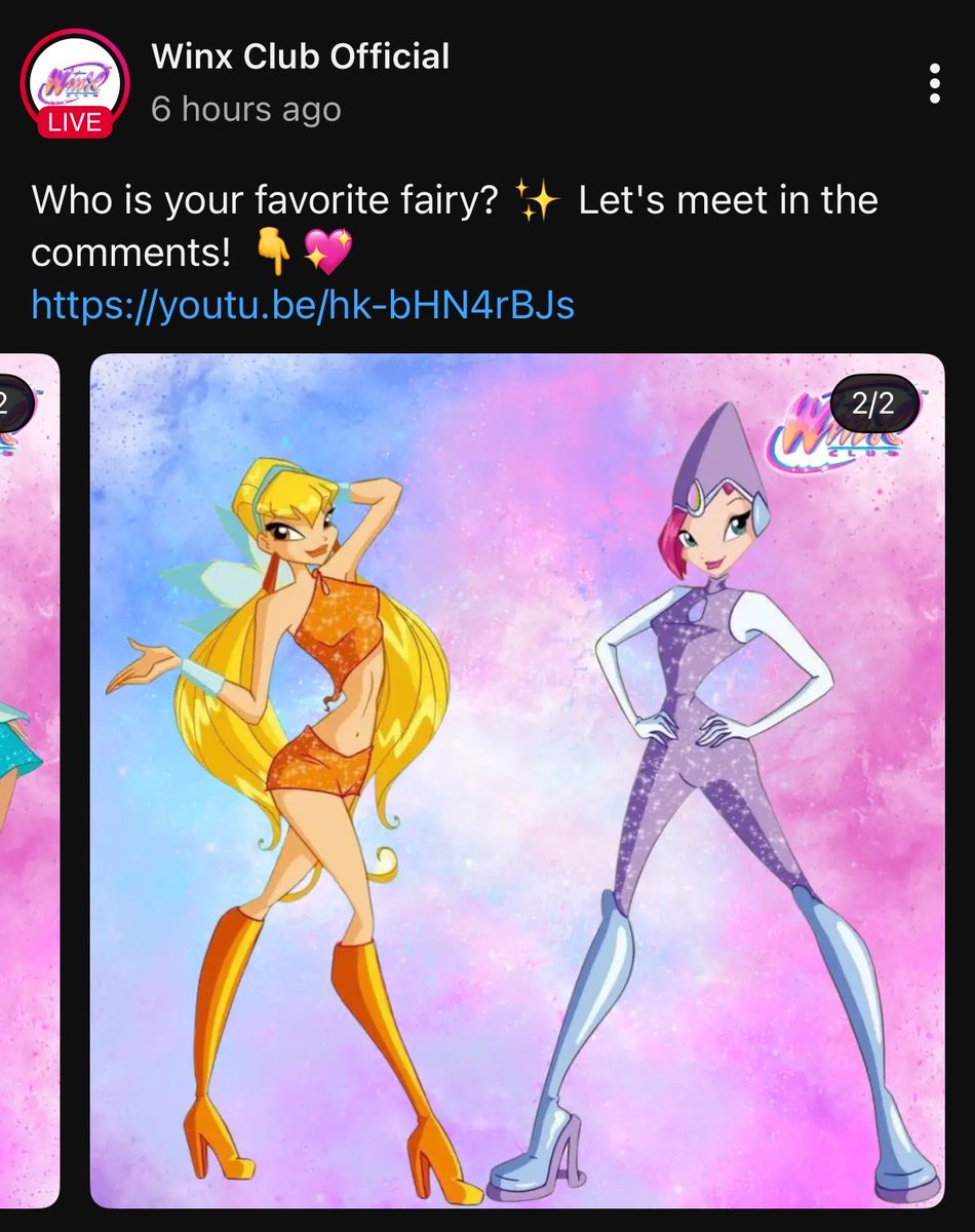 Winx Club Newsflash tweet media