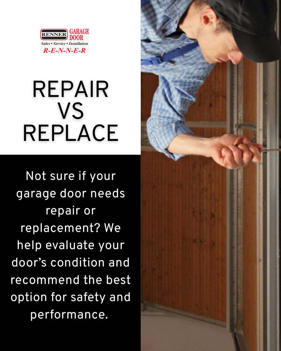RennerSupplySTL's tweet image. Unusual noises, slow movement, or uneven operation can signal garage door issues. Recognizing these early helps prevent bigger repairs. We provide expert service to keep doors operating properly.

#RennerGarageDoor #GarageDoor #STL