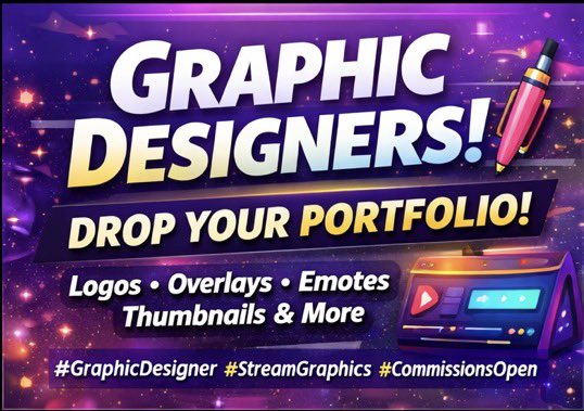 StreamerBPromos's tweet image. Designers 🎨

What’s the HARDEST part of getting clients?

Drop your answer + portfolio 👇

#GraphicDesigner #rt
@SupStreamers @DrinkPOGGERS