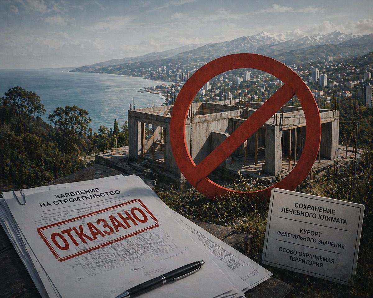 В Сочи фактически остановили индивидуальное строительство: max.ru/join/_U7GM2eIs…
