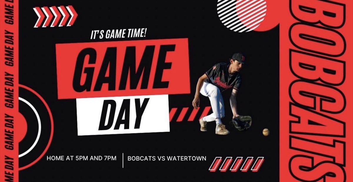 BrkingsBaseball's tweet image. 🚨Game Day🚨

The Varsity Bobcats host their rivals from the north the Watertown Arrows in a Class A SDHSBA double header. 

🗓 Friday, April 24th
⏰ First ⚾️ 5:00pm
📍 Bob Shelden Field Brookings, SD. 
📊&amp;amp; 🎥 Game Changer app. 
 #GoBobcats #FridayNightLights