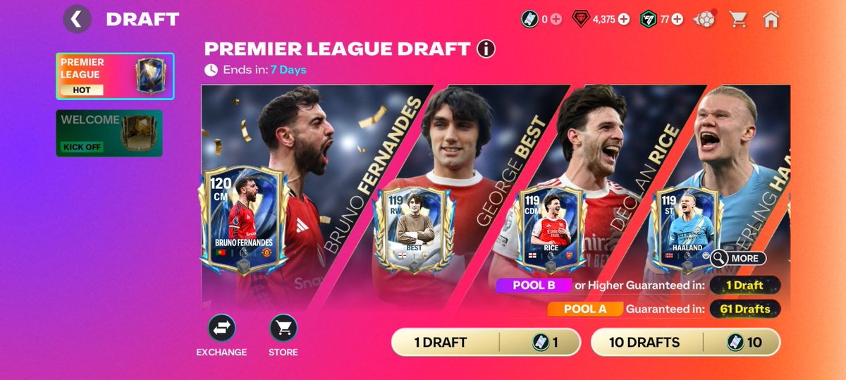 illusionist444's tweet photo. @Enzo9CFC Dude you've just packed 4 Pool B players with just 10 drafts. Most of us get only 1 or 2. And you're still 🚮, wow https://t.co/WErlewgZCl