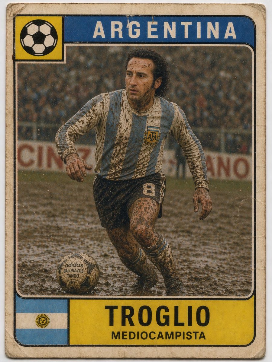 Hermoso cromo para un buen día. ⚽️😎