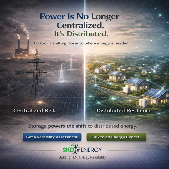 SkillDemand's tweet image. Power is shifting, and control is moving closer to where it’s needed.
Centralised systems expose operations to risk. Distributed energy creates resilience, flexibility, and long-term stability.

🌐 skilldemand.com
#EnergyStorage #DistributedEnergy #GridResilience