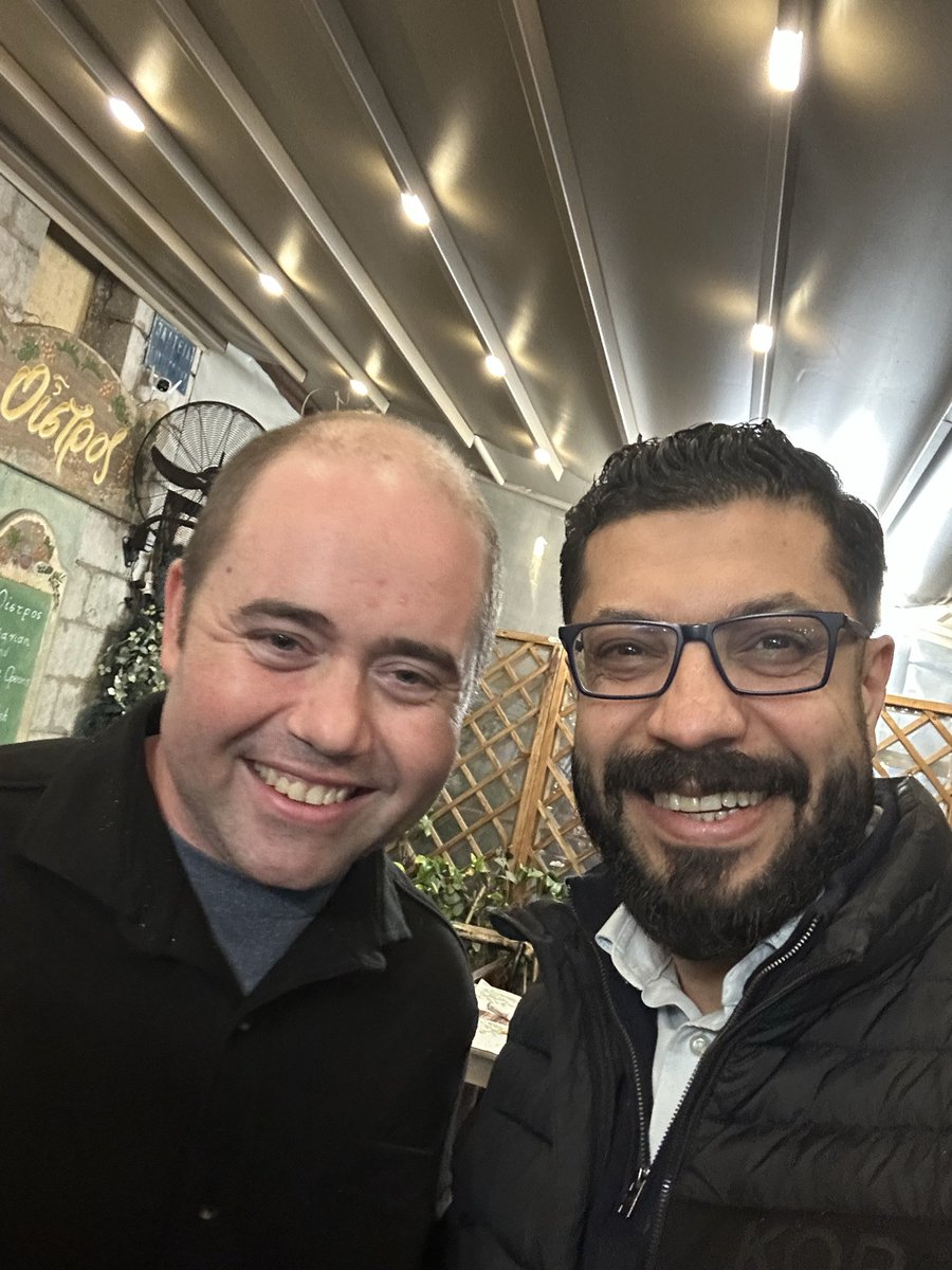 DylanKurda's tweet photo. Bumped into @matthewboyle in Greece 🇬🇷
Washington Bureau Chief @BreitbartNews — one of the most plugged-in journalists in American politics. He has interviewed President Trump, VP Vance & most of the Cabinet more than almost any other reporter in the US.
15 years of award-winning reporting that has shaped the political landscape. Great to meet him at the Delphi Economic Forum! 🤝 #DelphiForum