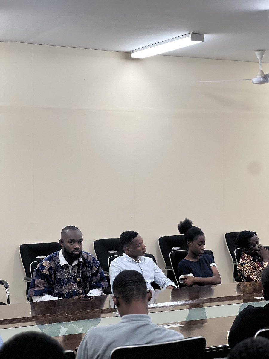 ForstellEhun's tweet photo. As the deputy Public Relations Officer I recently had the opportunity to meet with the College Provost, where we deliberately engaged on the challenges faced this semester and explored practical measures to address and improve them.The good people of the @Canarsa_knustgh are safe https://t.co/QNvjtwMj7r