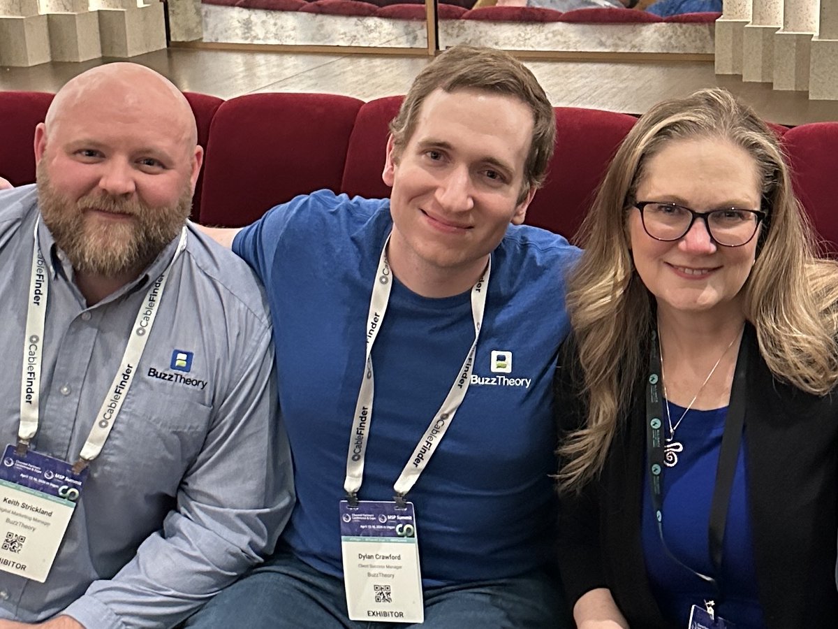 GoBuzzTheory's tweet photo. Loved catching up with everyone at #CPExpo last week!

New friends, old friends and BuzzBeans. Can't ask for more. 😊

If we didn’t get a chance to connect, feel free to reach out: https://t.co/2WVhTP5gzZ

#BuzzTheory #ChannelPartners https://t.co/YarfN6vVdF
