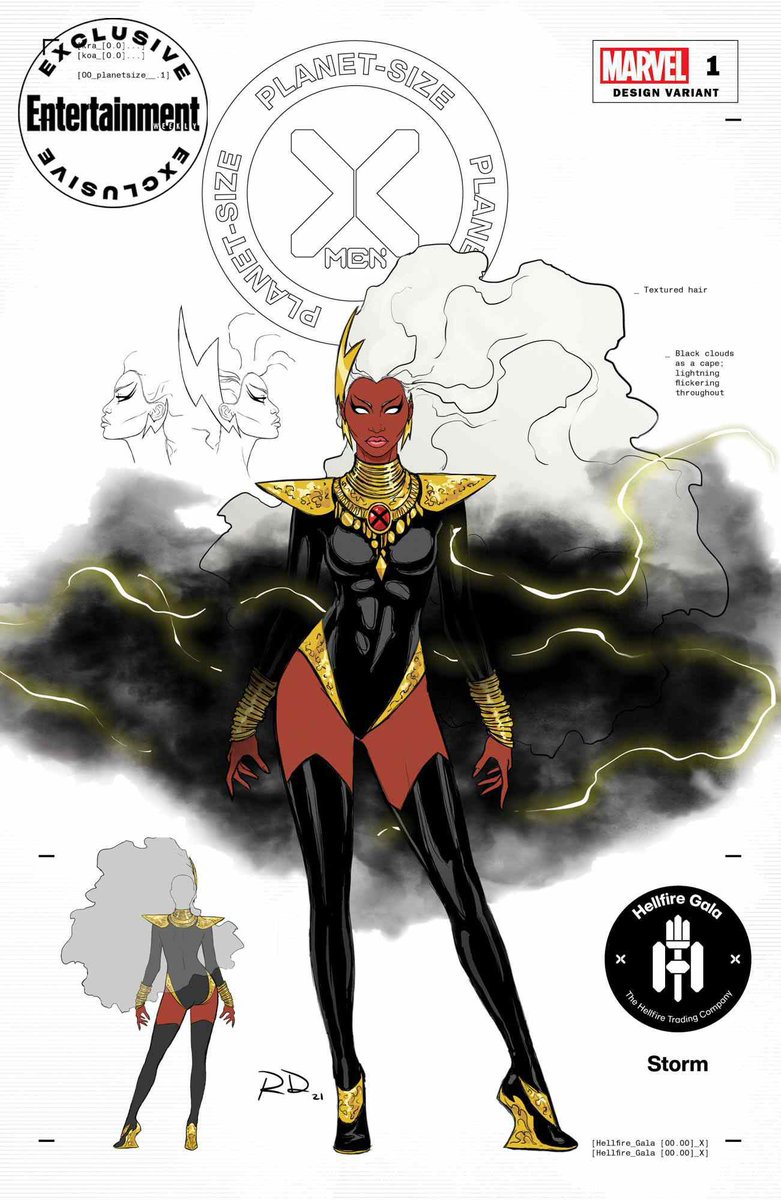 XStormtheOmegaX's tweet image. OK, yeah no Shade but hear me out. I don’t want storm winning this 2027 honorary chair for next years Hellfire Gala and I say this as a storm main. My girl needs to make BANK, COIN, ok? She NEEDS her legendary. Not another FREE skin. #Hellfirgala #storm #Marvelrivals
