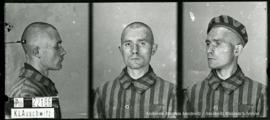 TomFromKatowice's tweet image. My name is Jerzy Olejniczak 🇵🇱,
a carpenter from #Warsaw, born on April 2️⃣4️⃣, 1912.
I was murdered by #Germans in their #Death camp #Auschwitz on Jan. 22, 1942 at the age of 2️⃣9️⃣ only because 
I was a #Pole. 
I survived 8️⃣9️⃣ days.
Please, #NeverForget me!
#NeverAgain 
#genocide