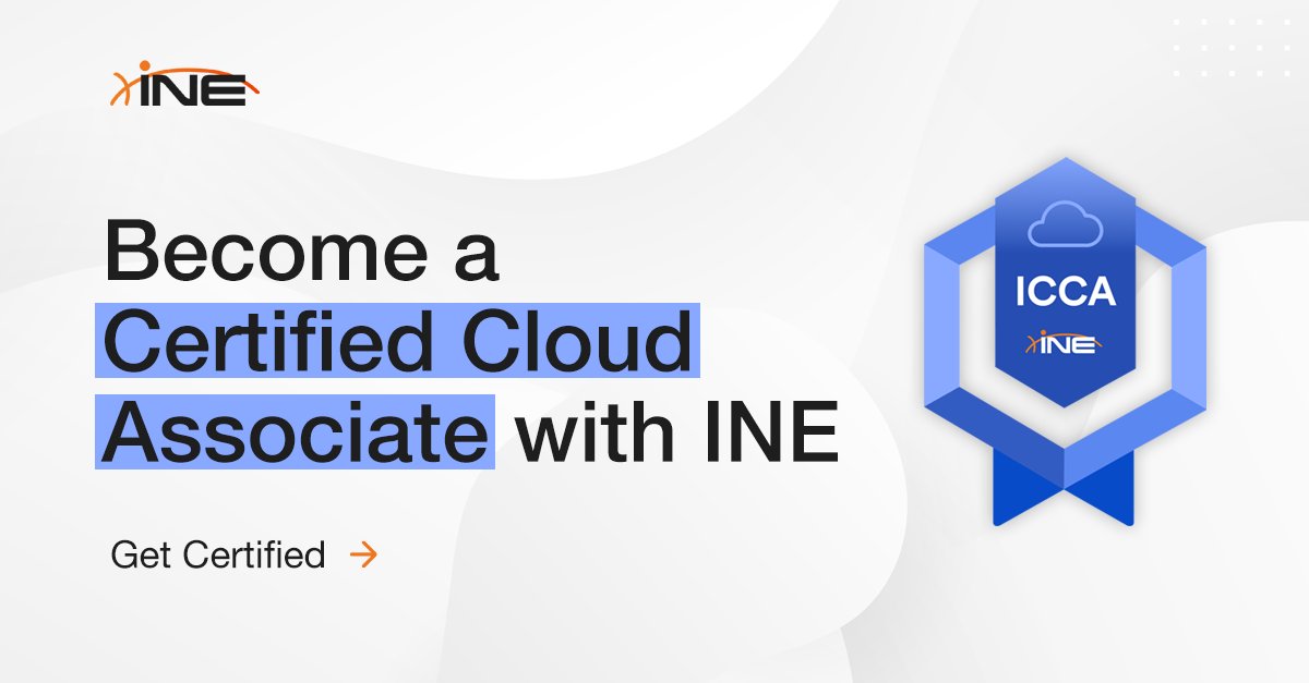 ine's tweet image. \No firewall can hold you back 🔥

The ICCA certification focuses on real-world, scenario-based cloud skills across multicloud environments.

Build the knowledge to succeed 👉 bit.ly/4cpfFDe

Prep with INE 👉 bit.ly/4tbxMUp

#CloudComputing