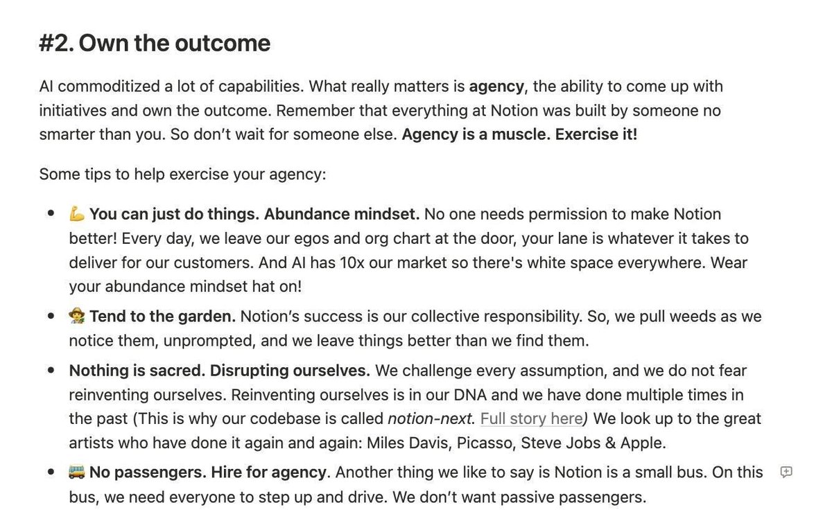 ivanhzhao's tweet image. We updated our 4 company values this week to keep up with how the company has changed. Here's what I shared with the team internally. I hope it could be helpful for other companies.