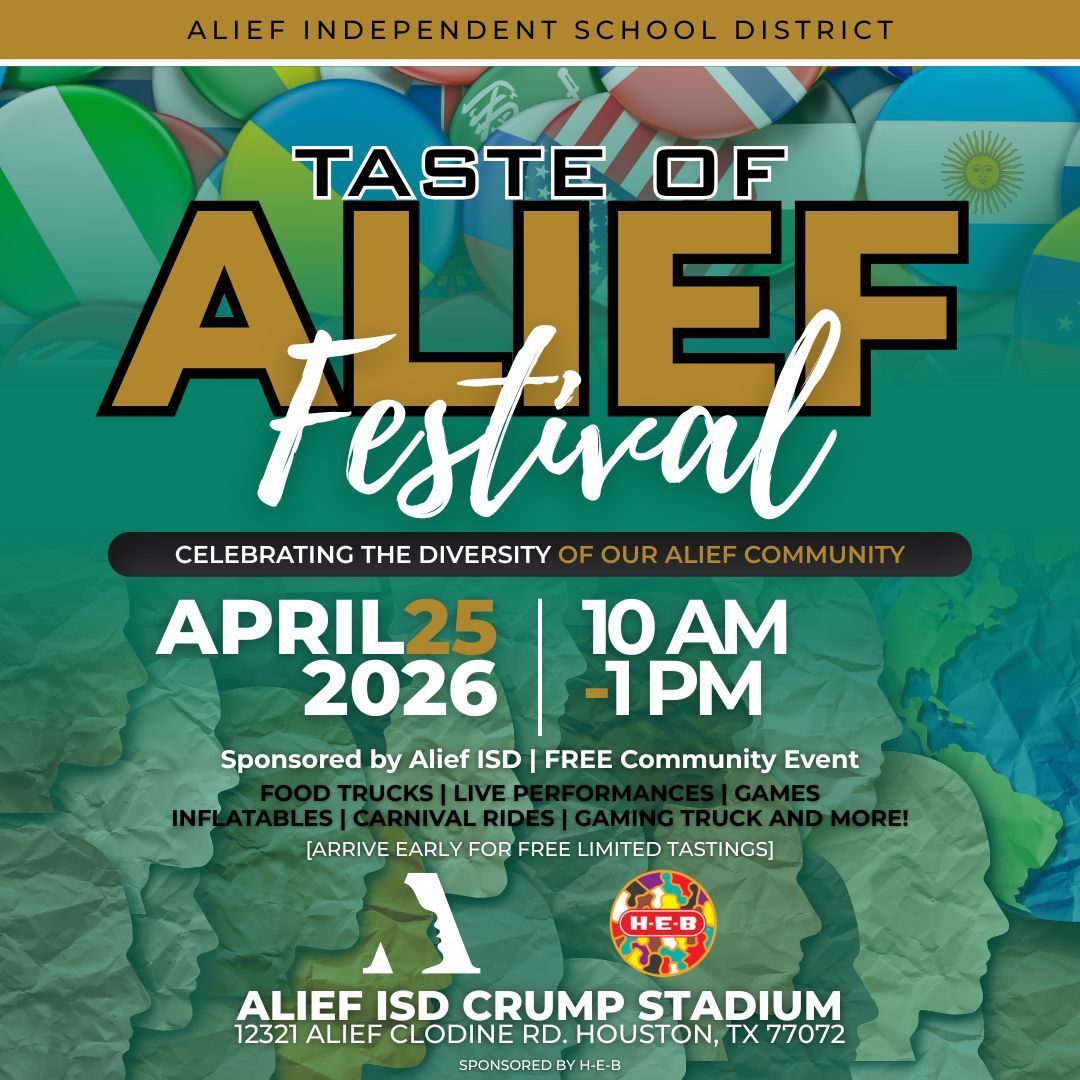 Join us tomorrow for the Alief International Parade & Taste of Alief ...