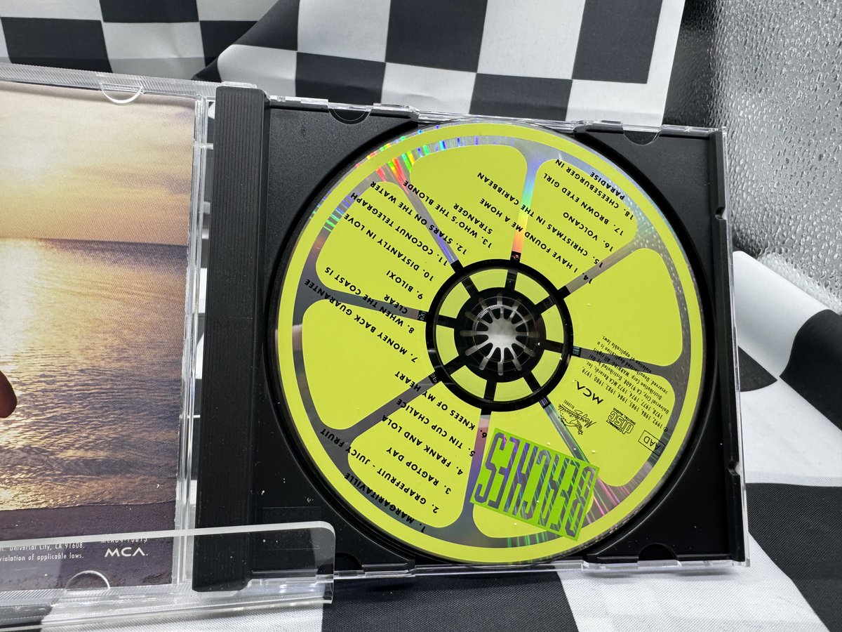 WilliamJGraham's tweet image. Check out Jimmy Buffett - Beaches CD 1992 MCA Records Classic Rock Margaritaville ebay.us/m/XElnZT #eBay via @eBay 
The Jimmy Buffett "Beaches" CD, released in 1992 under MCA Records, is a classic rock album featuring hit songs like "Margaritaville." This compilation album