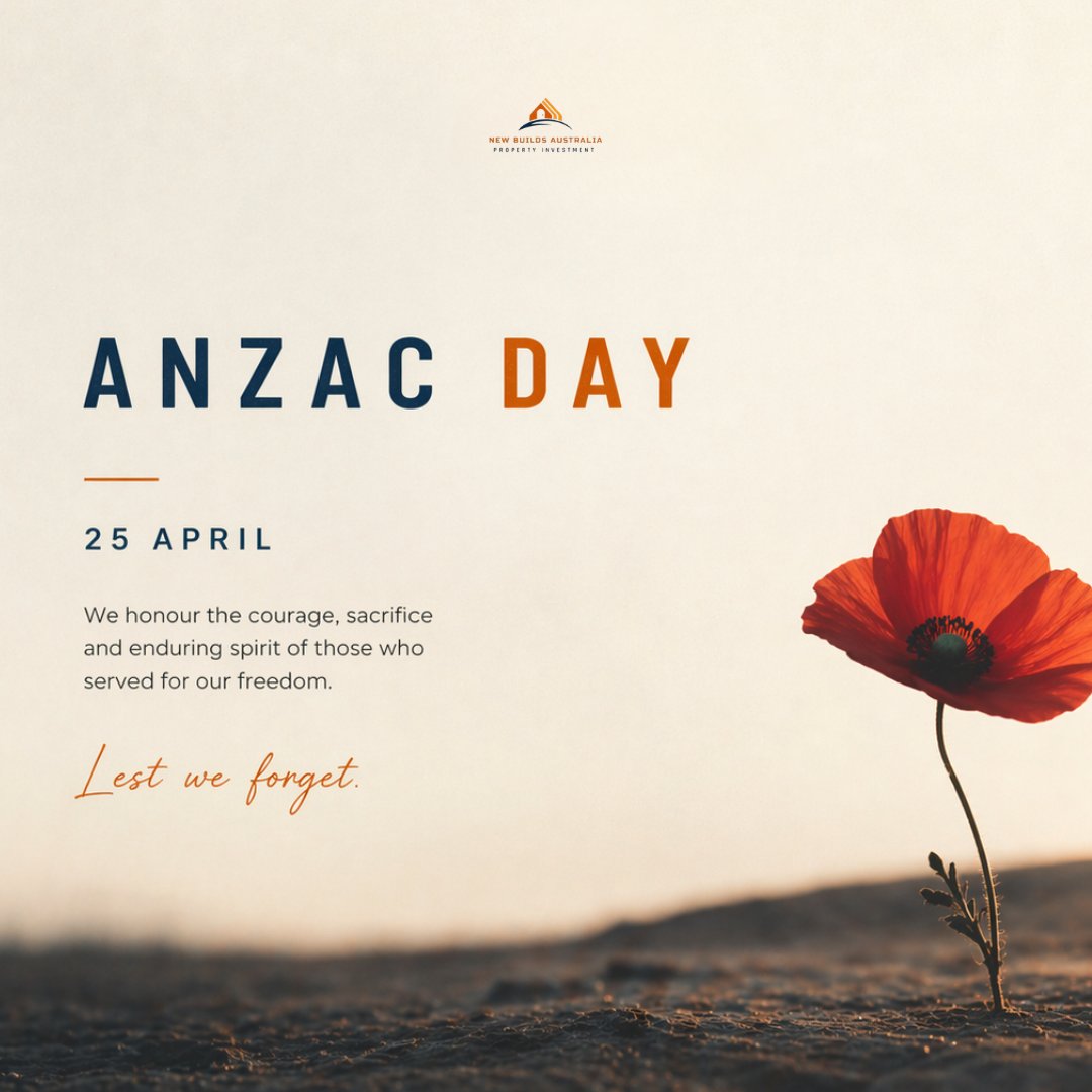 NewbuildsAU's tweet image. Pause. Remember. Honour.
Lest we forget.
#anzacday2026 #lestweforget #remember #honouringservice #australianhistory #respect