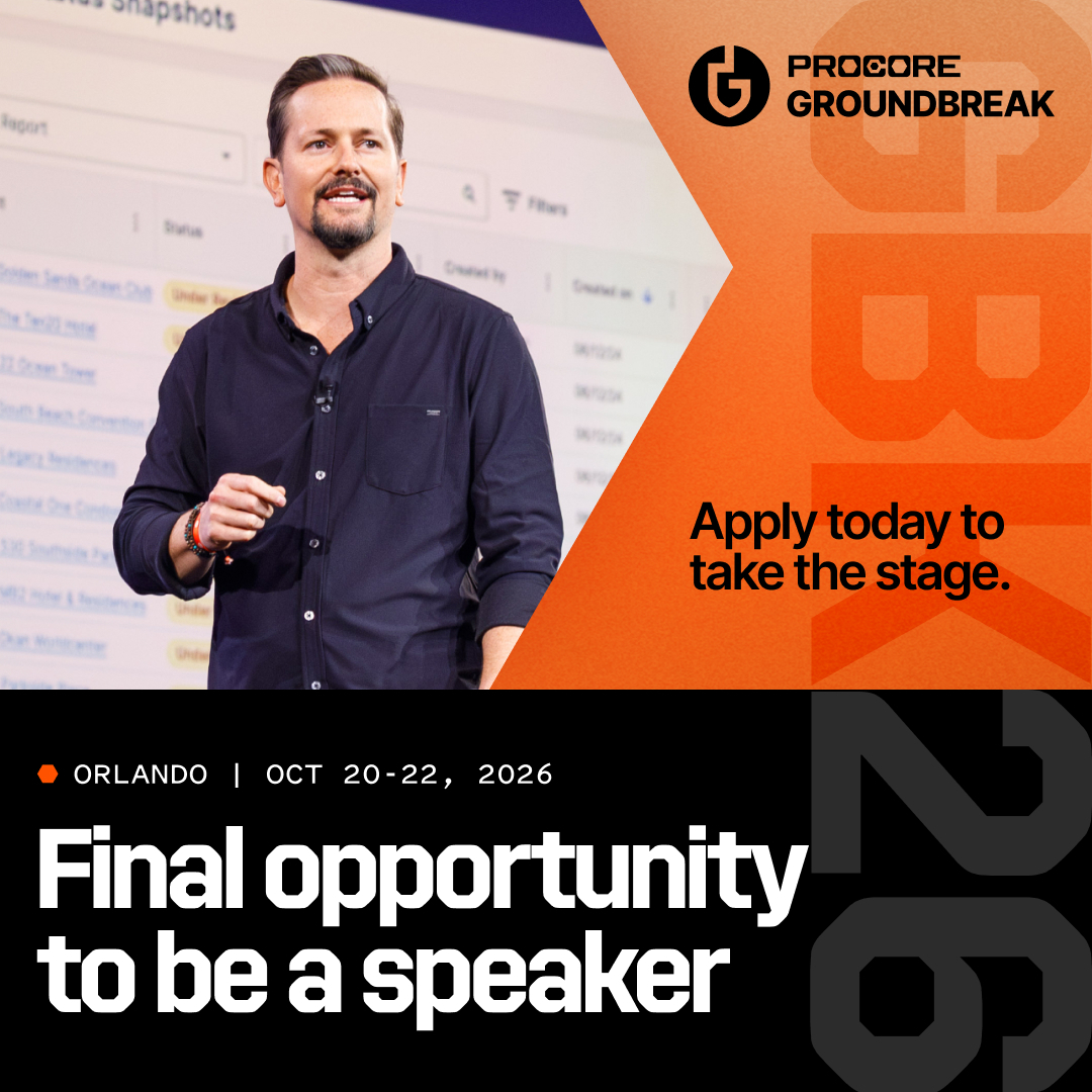 Procore Technologies tweet media