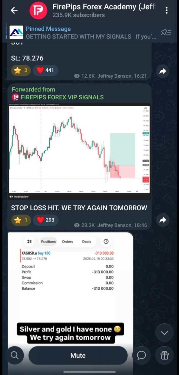 Loses are part of the game even for VIP signal group?🤣