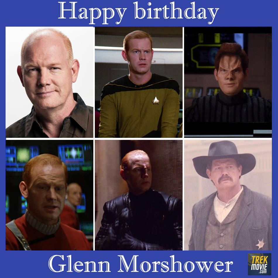 TrekMovie's tweet image. Happy birthday to Glenn Morshower, who was in two episodes of Star Trek: The Next Generation, one Voyager, and one Enterprise, and played the Enterprise-B navigator in Star Trek Generations. 

#StarTrek