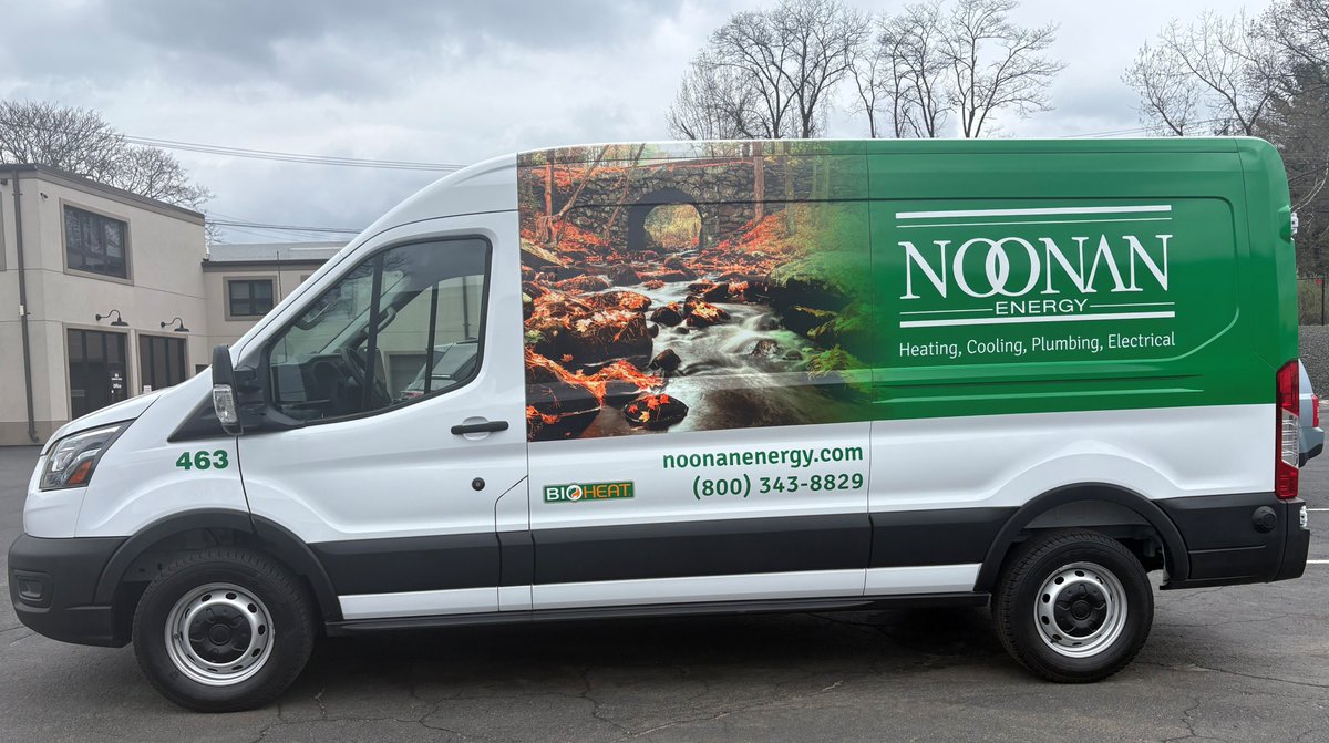 NoonanEnergy's tweet photo. This van will be hitting the road soon with a cool shot of the Quabbin Reservoir. https://t.co/as8IDHtz2e