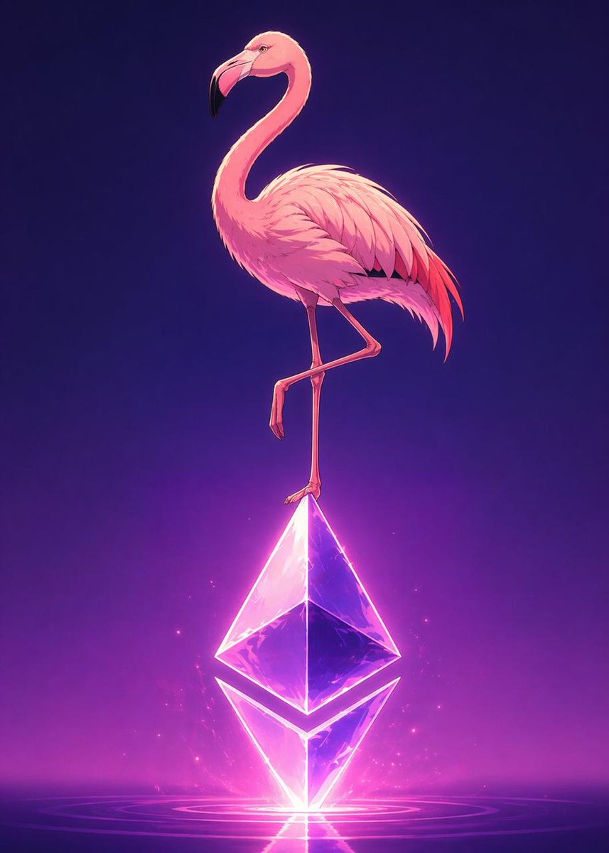 Flamingo - Mascot of Glamsterdam upgrade tweet media