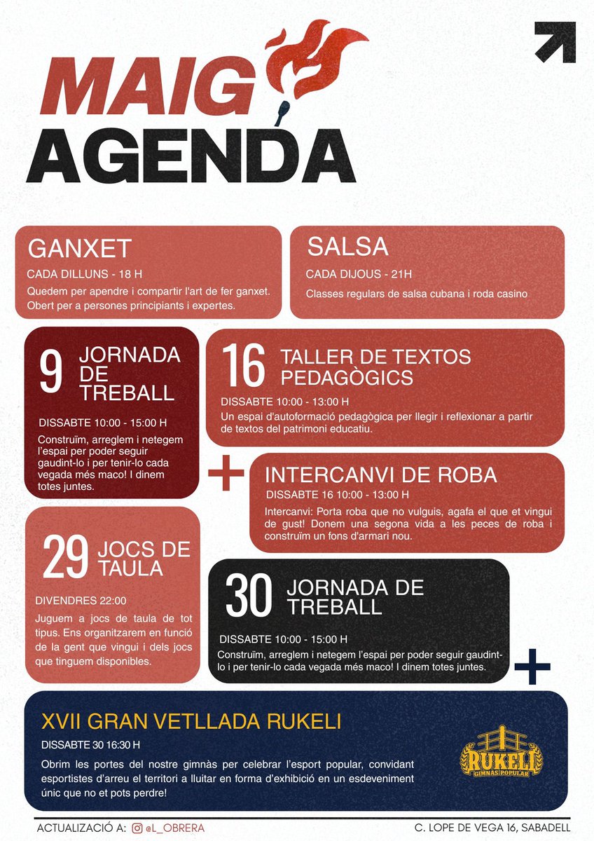 L'Obrera tweet media