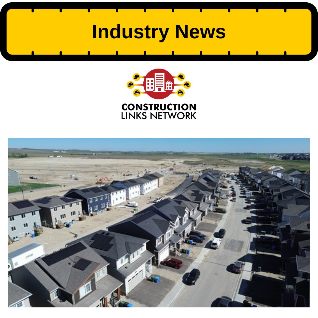 constructca's tweet image. #Solar goes mainstream. ⚡Mattamy Homes surpasses 1,000 solar-powered homes in #Alberta - delivering energy savings 💰 and reducing carbon emissions 🌱 at scale. #CleanEnergy #Homebuilding - Learn more 👉 t.ly/PgJ0B